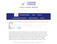 Tablet Screenshot of careervision.org